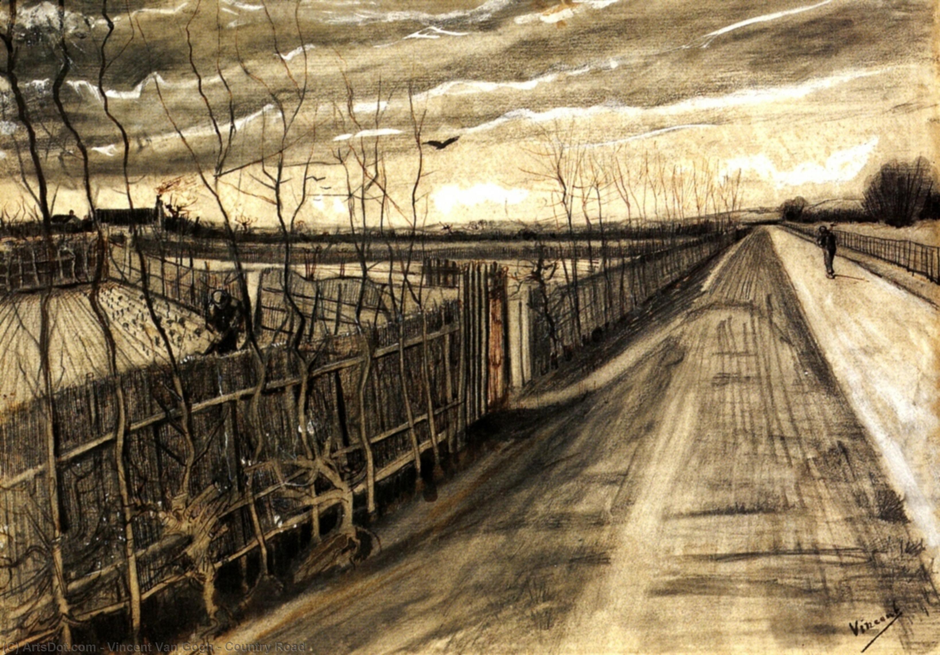 Maastikatee — Vincent Van Gogh