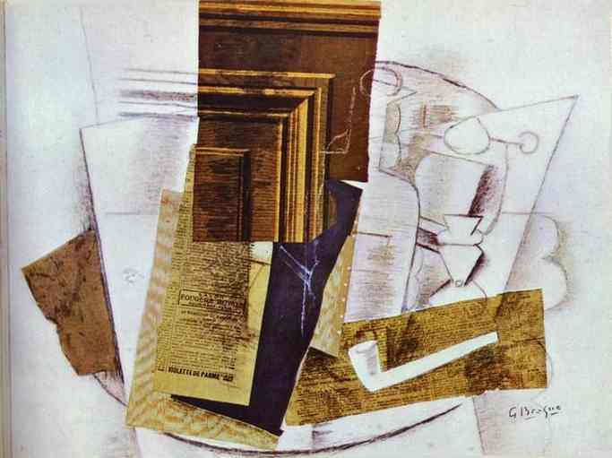 Tape. Parma Violets — Georges Braque