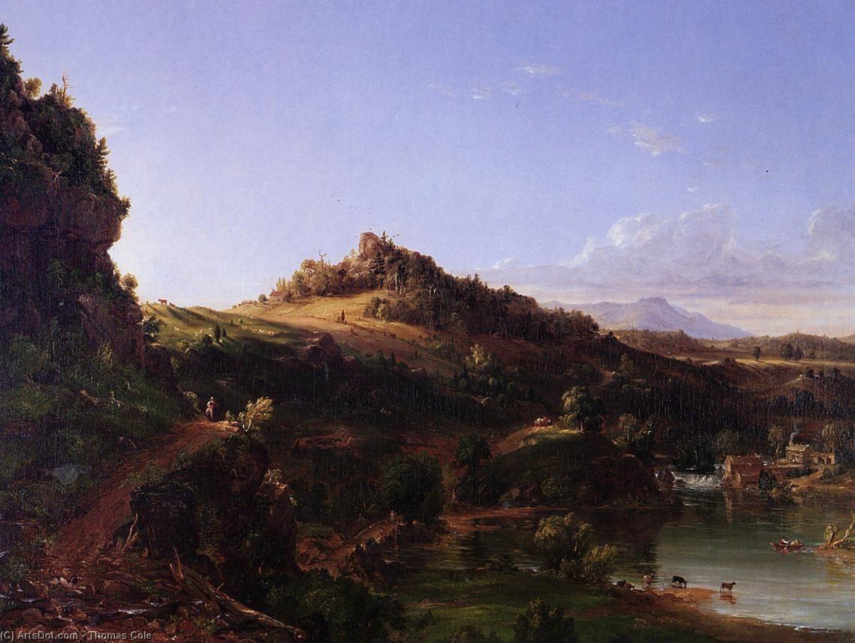 Catskill Scenery — Thomas Cole