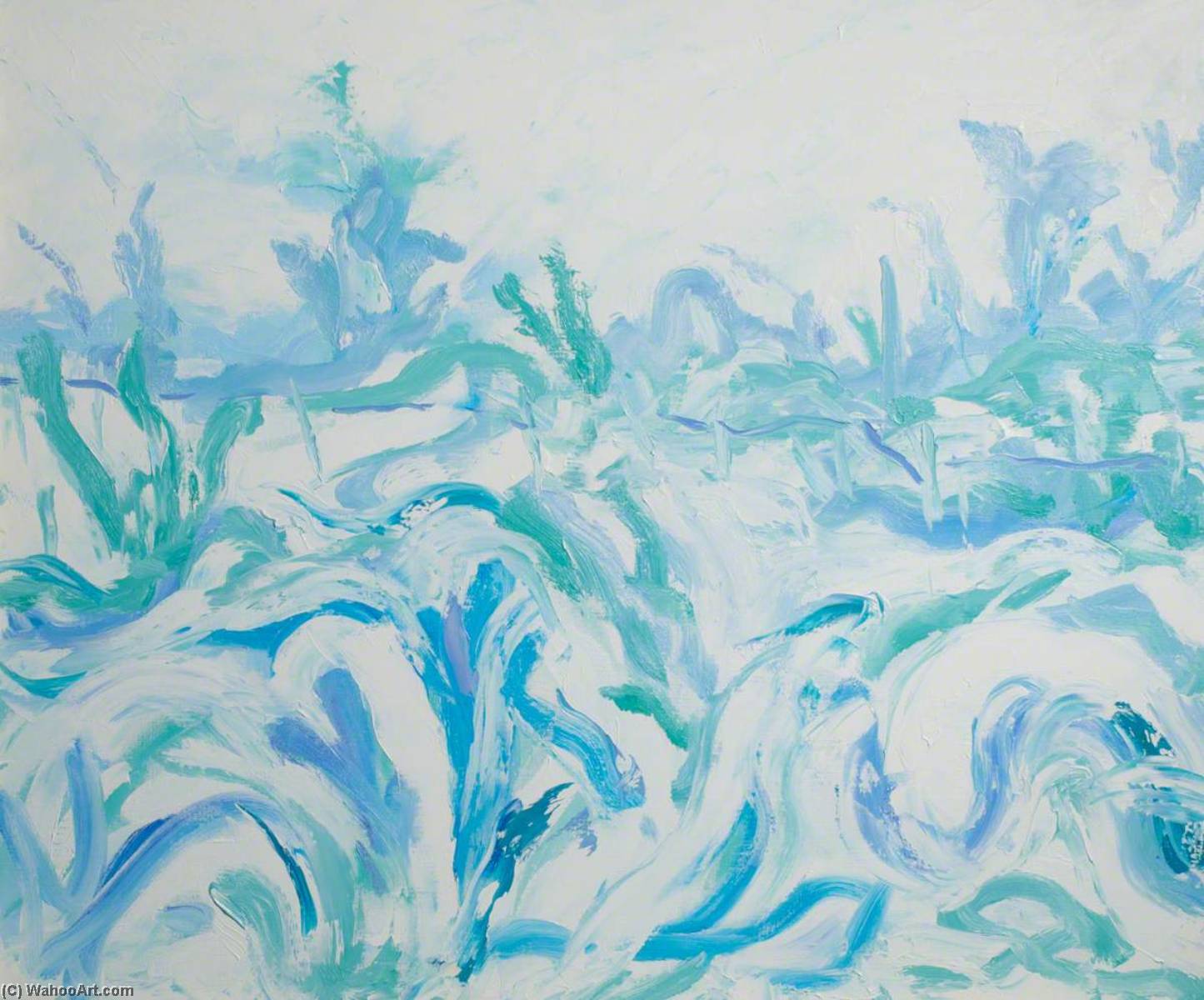 Landscape Snowfall — David Burton Richardson