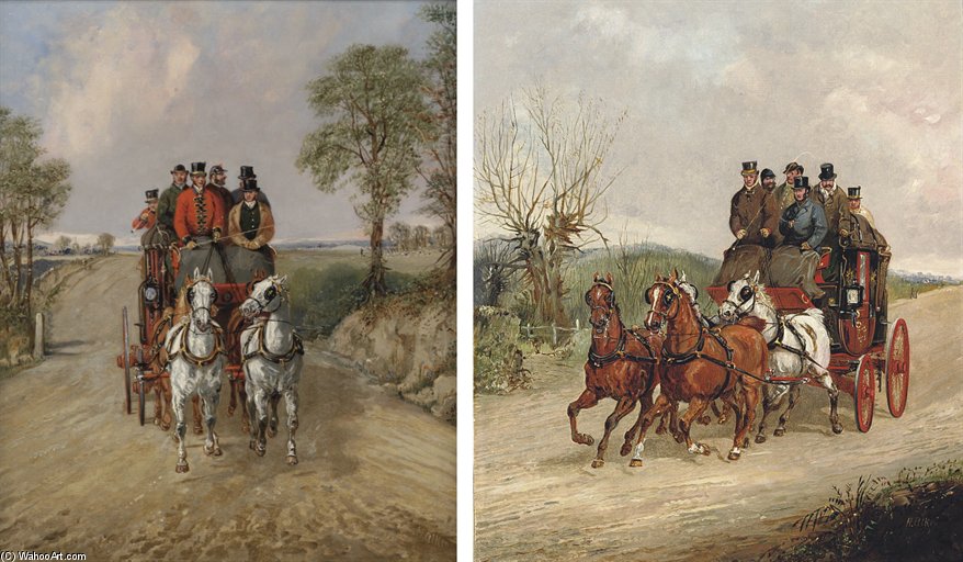Coaching Scenes — Samuel Henry Gordon Alken