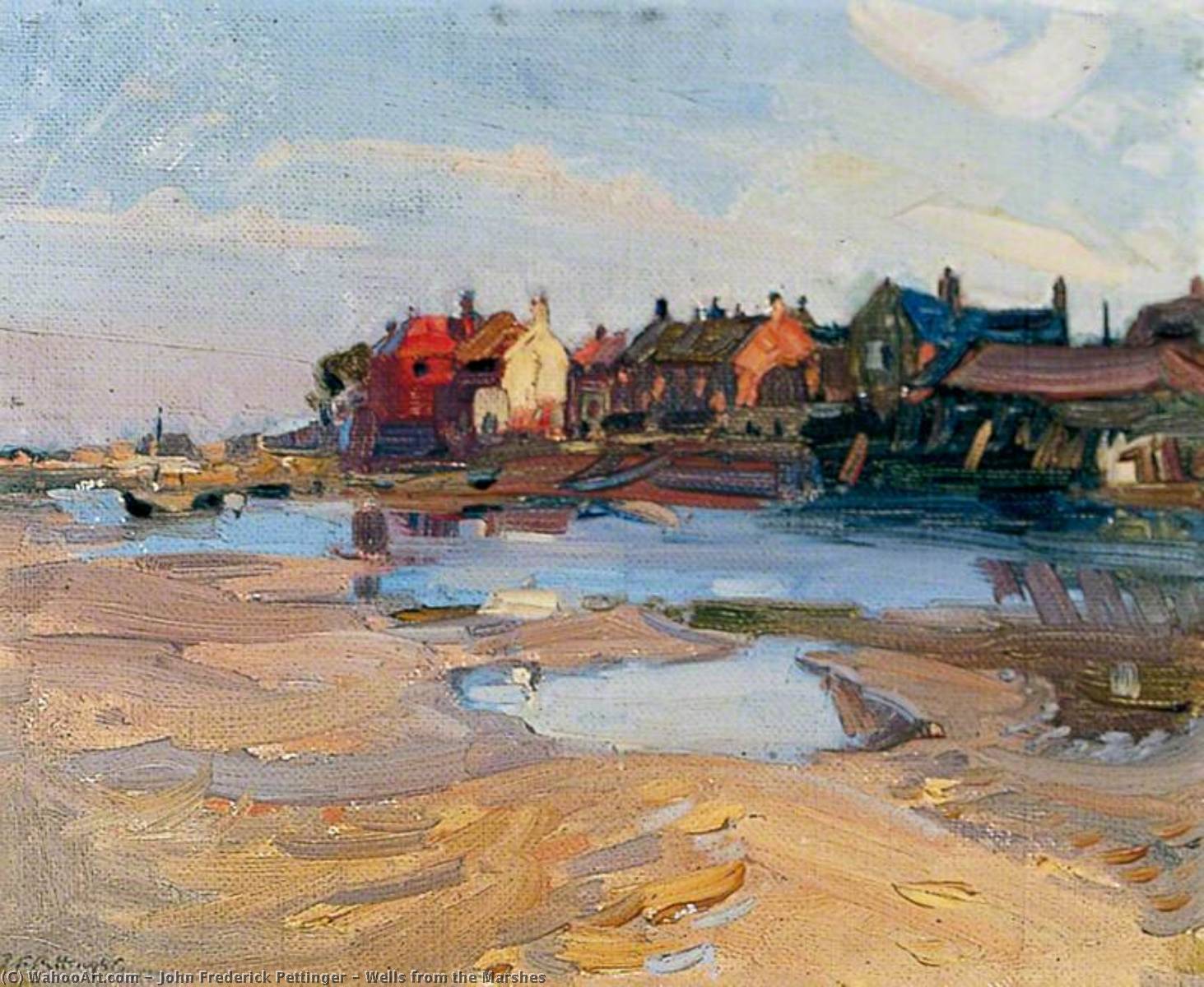 Wells From The Marshes — John Frederick Pettinger