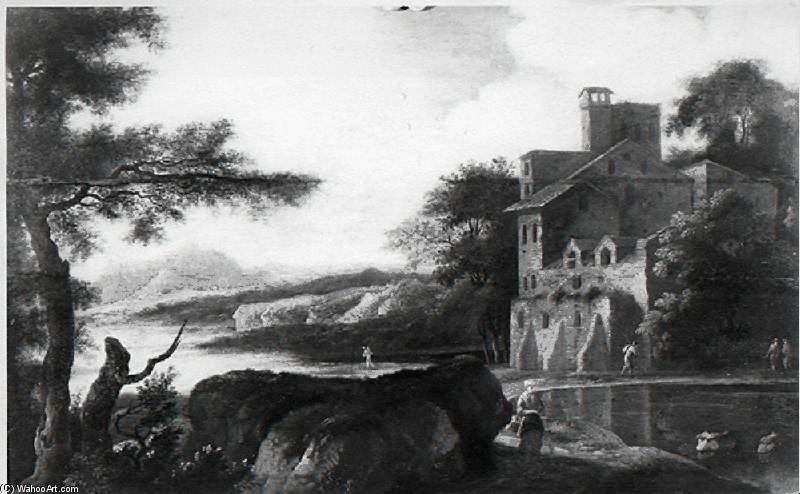 Landscape With Figures — Frans Swagers