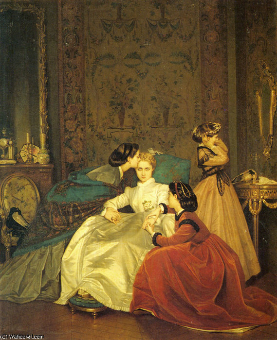 The Reluctant Bride — Auguste Toulmouche