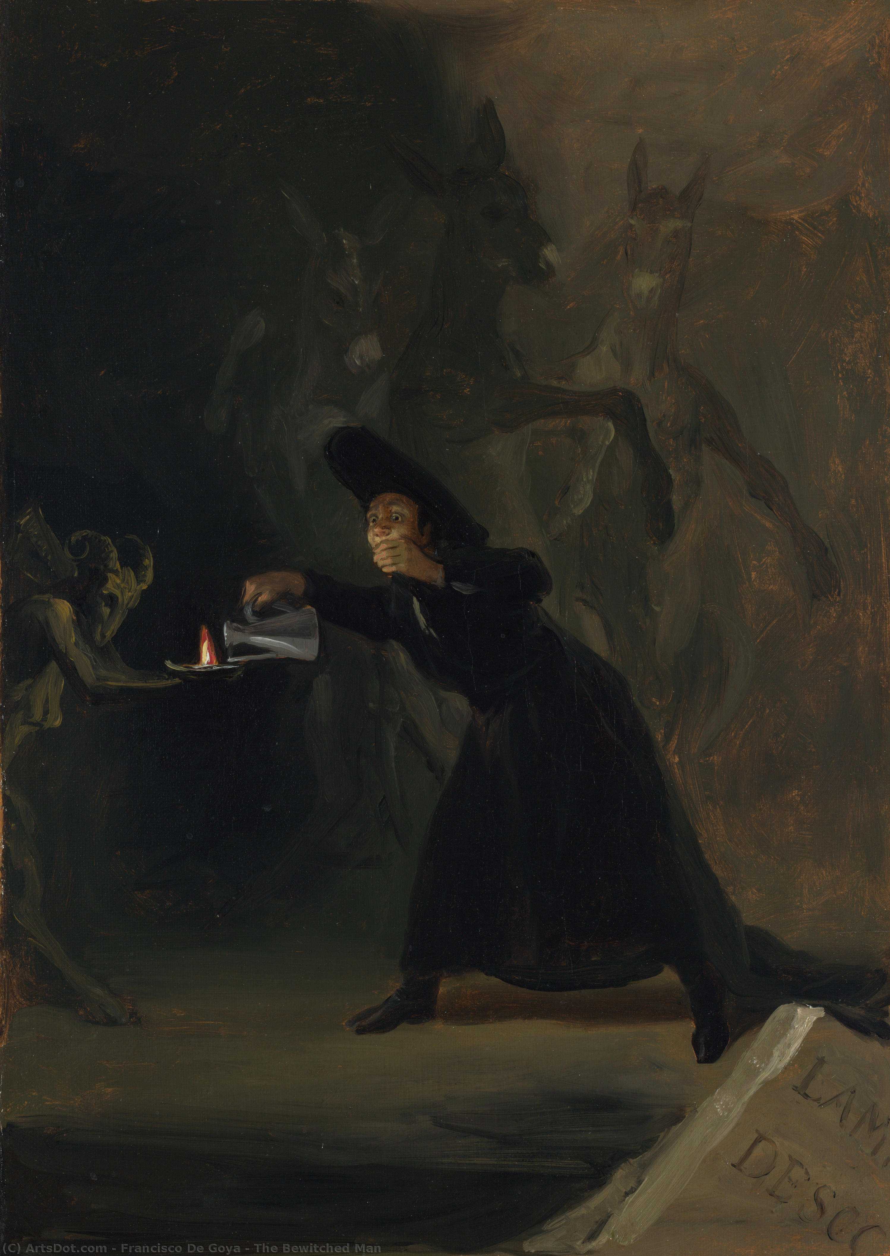 O Homem Amaldiçoado — Francisco De Goya