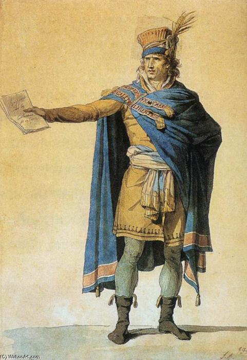 Der Vertreter Des Volkes Im Dienst — Jacques-louis David