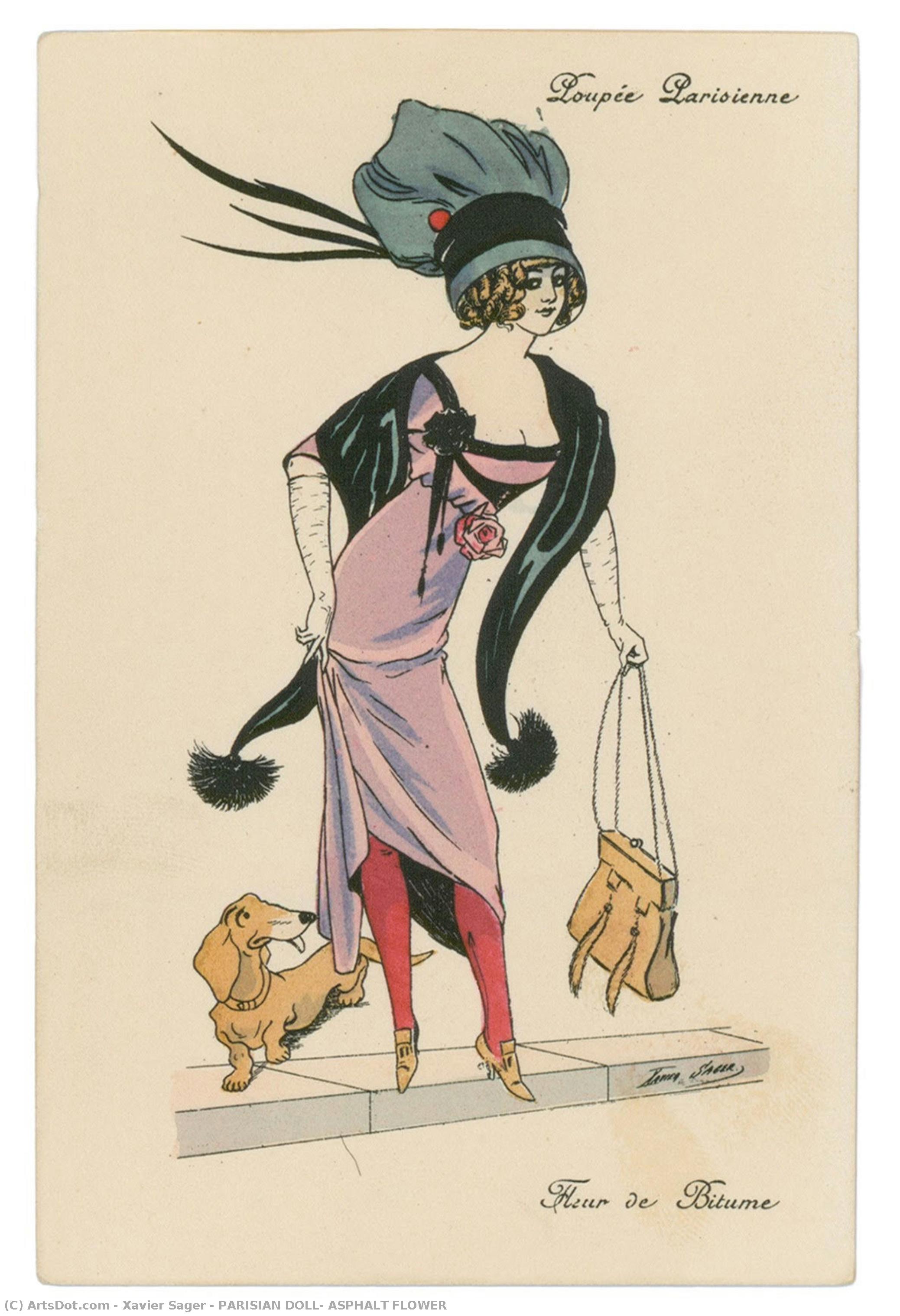 Parisian Doll: Asphalt Flower — Xavier Sager