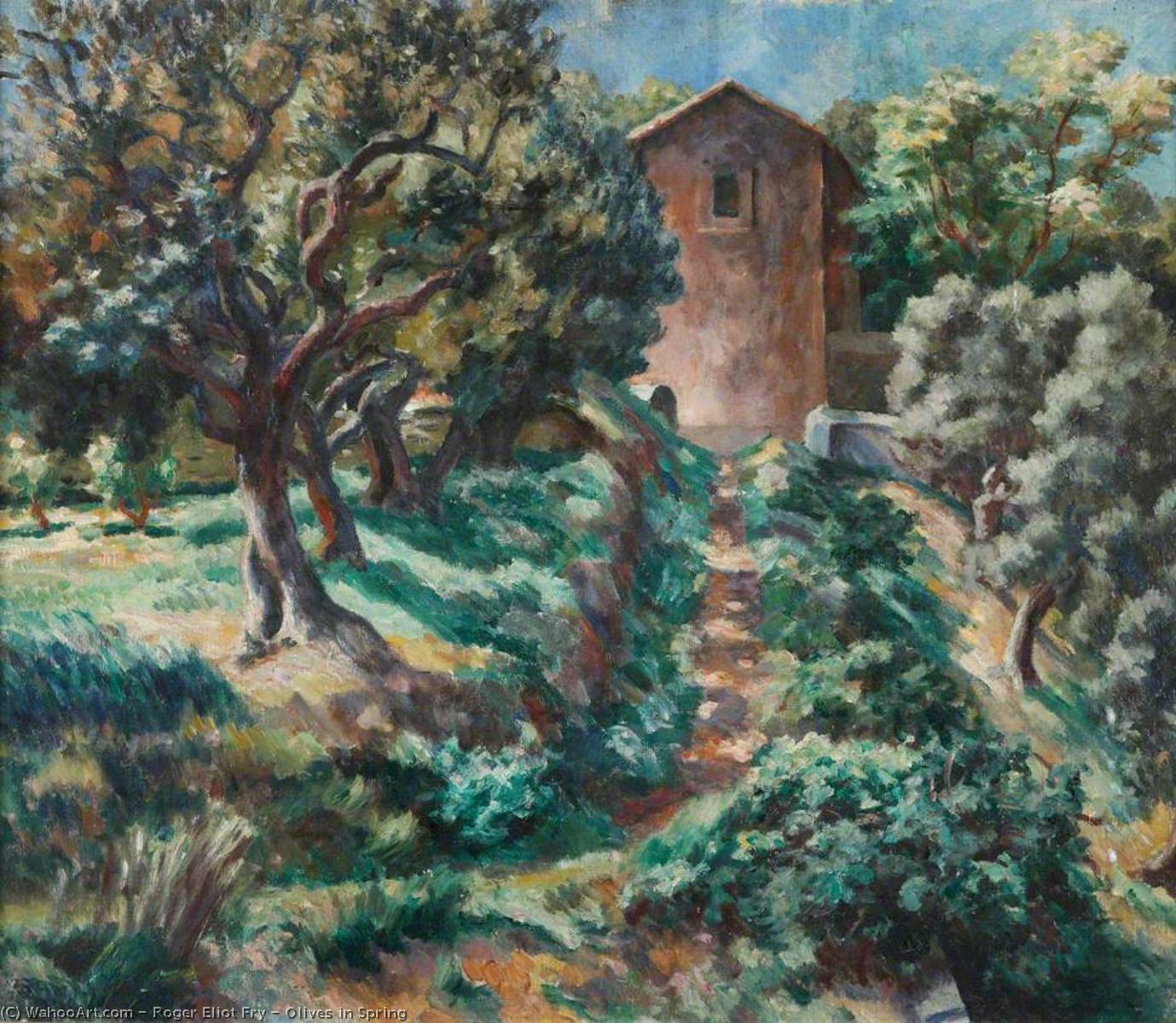 Olives In Spring — Roger Eliot Fry