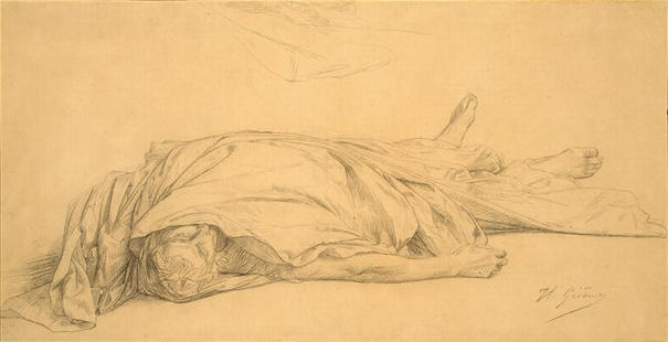 The Dead Caesar — Jean-léon Gérôme