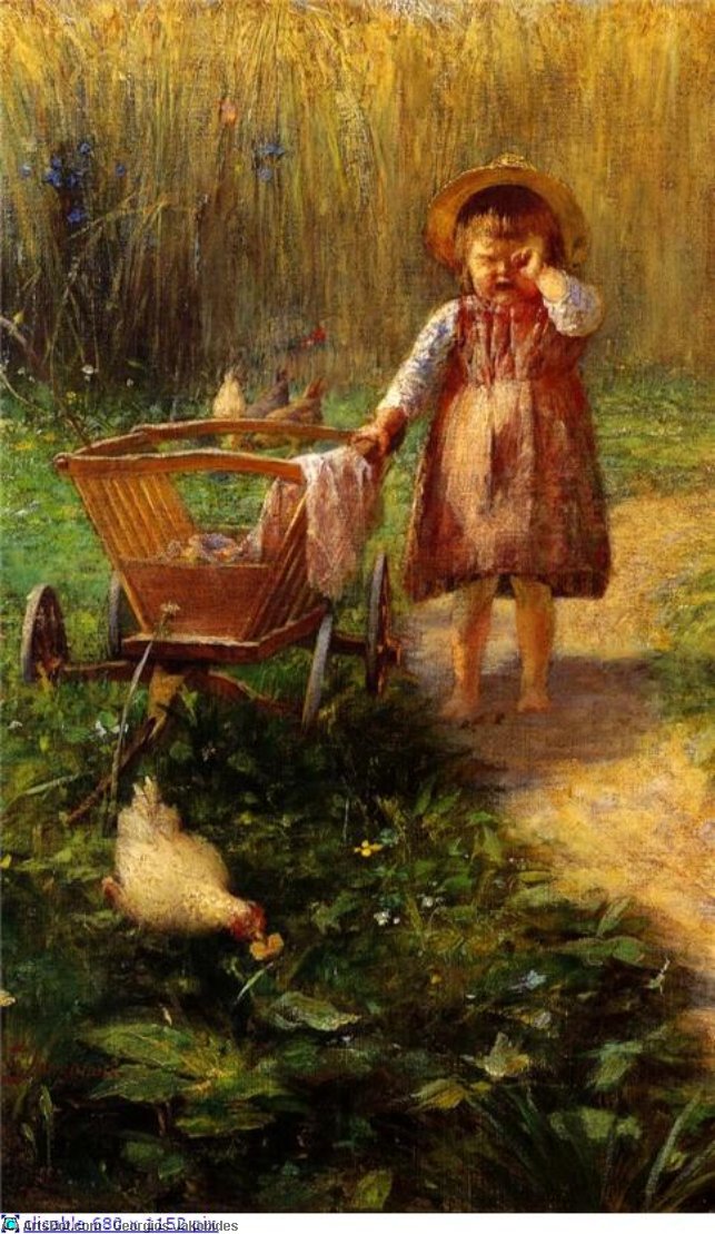 Child With Cart — ゲオルギオス・ヤコビデス