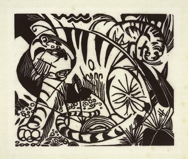 El Tigre — Franz Marc