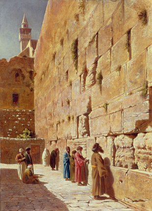 At The Wailing Wall — Charles Robertson
