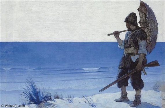Robinson Crusoe — N.c. Wyeth