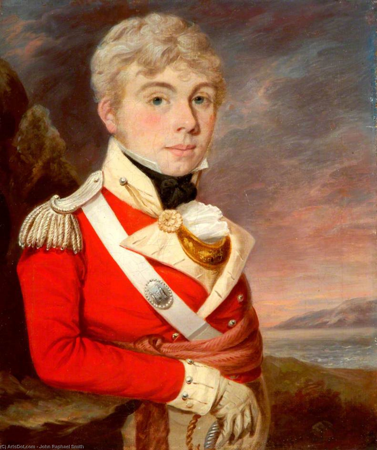 Lieutenant William Collingwood, Northumberland Militia — Džon Rafael Smit