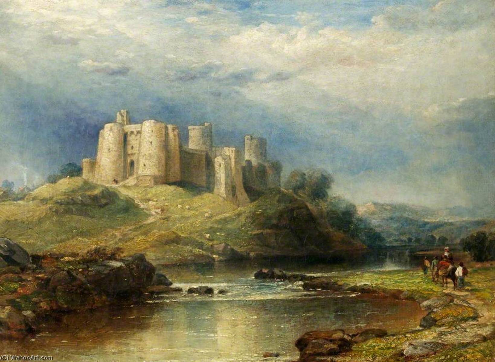 Kidwelly Castle — David Cox The Elder