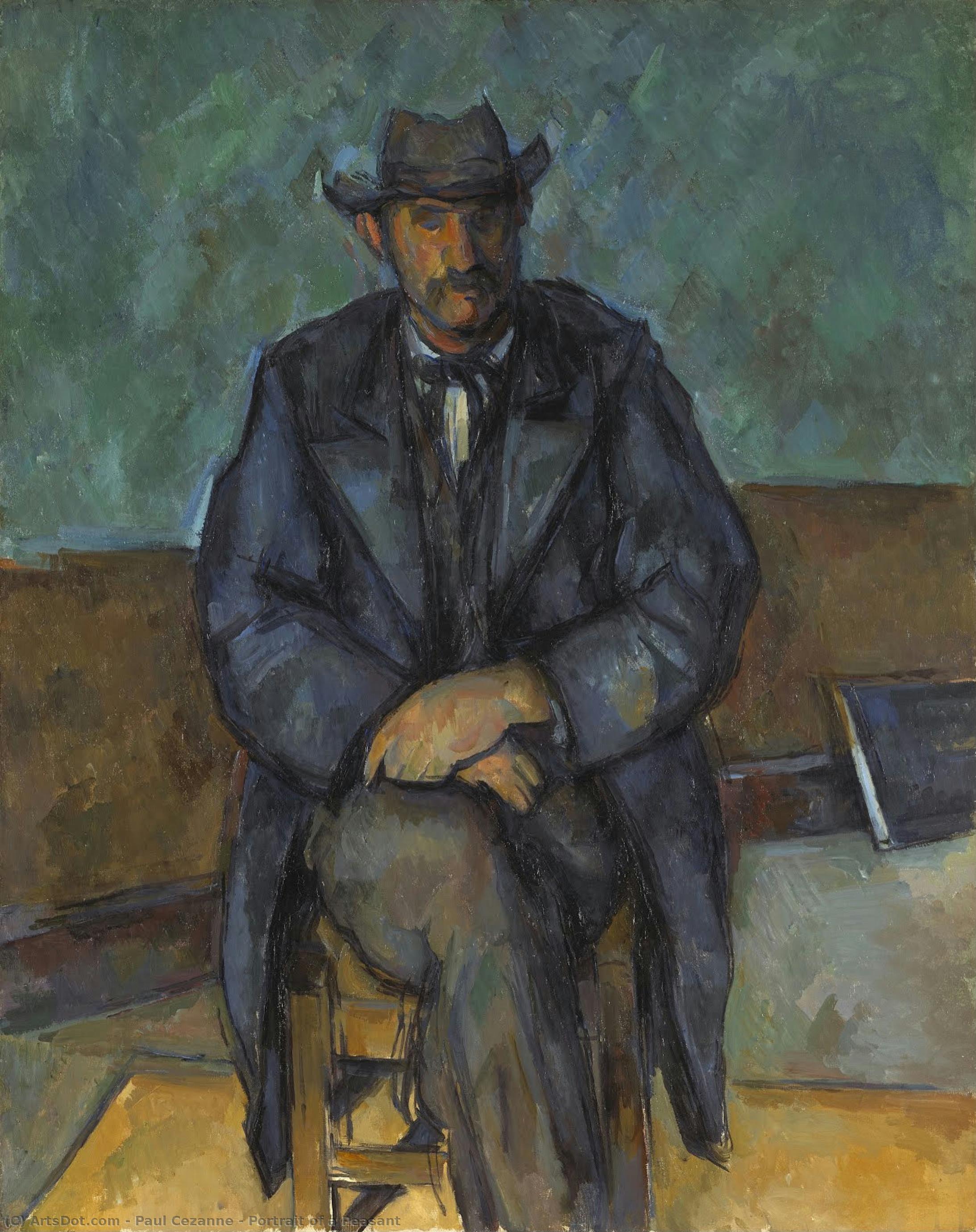Portrait Of A Peasant — Paul Cézanne