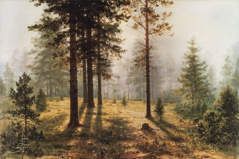 Fog In The Forest — Ivan Ivanovich Shishkin