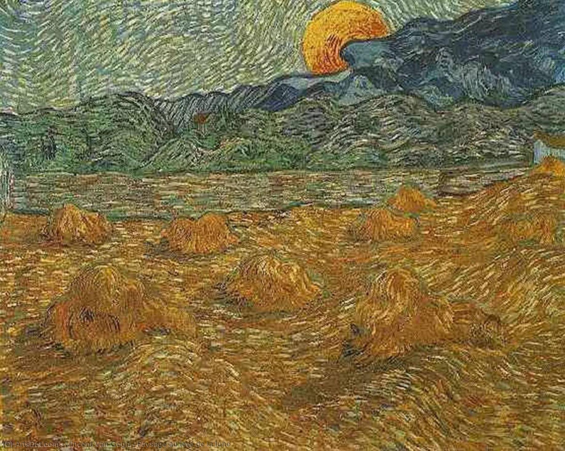 Paysage De Moisson — Vincent Willem Van Gogh
