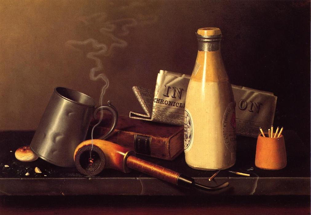 Materials For A Leisure Hour — William Michael Harnett