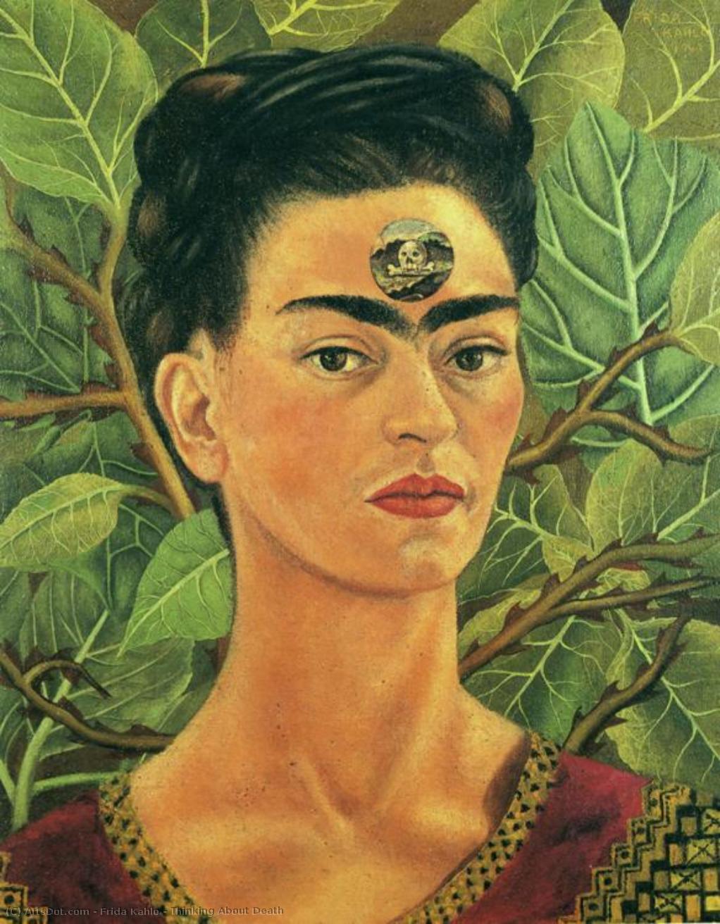 Thinking About Death — Frida Kahlo