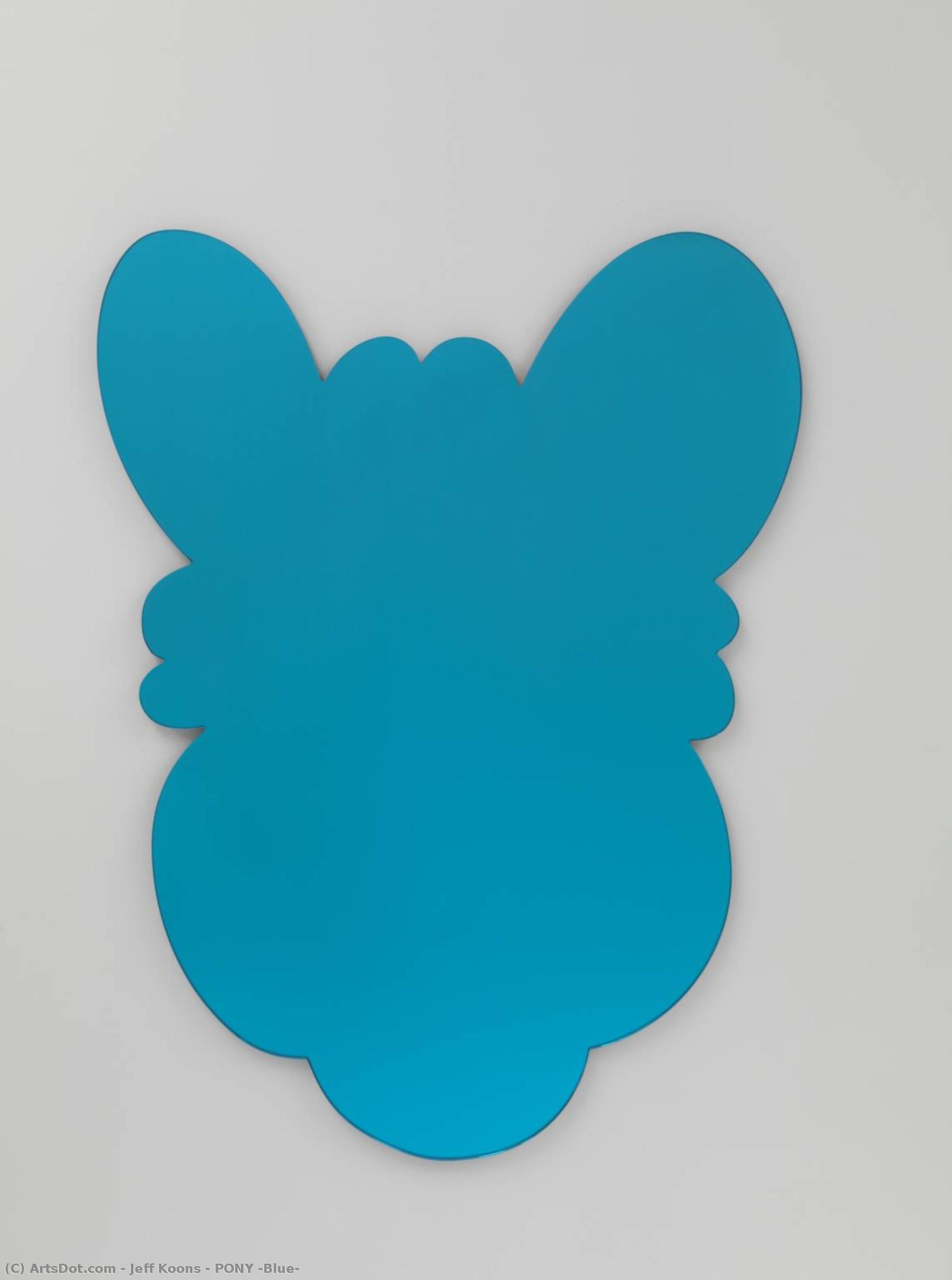 Pony (blue) — Jeff Koons
