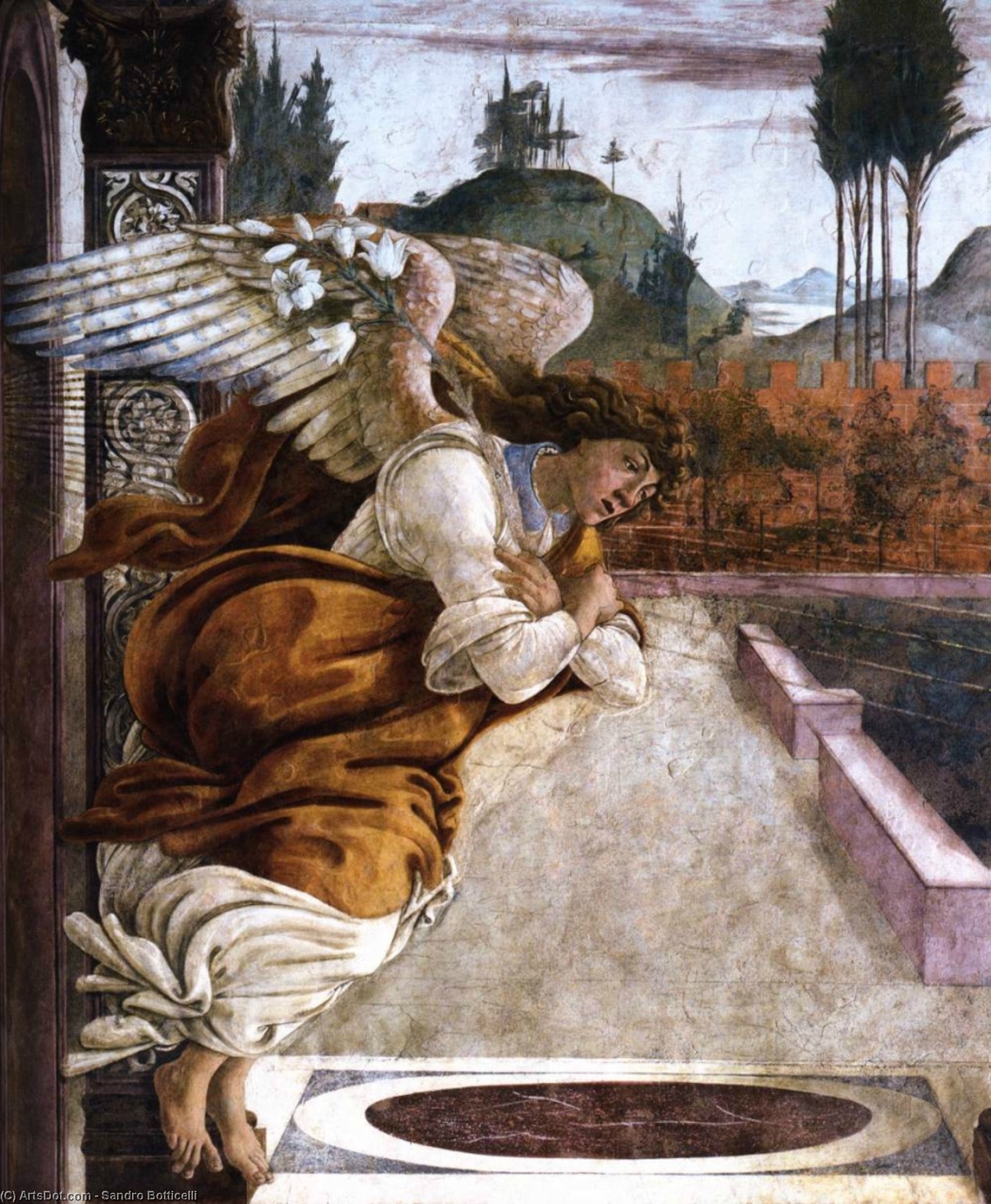 Die Verkündigung — Sandro Botticelli