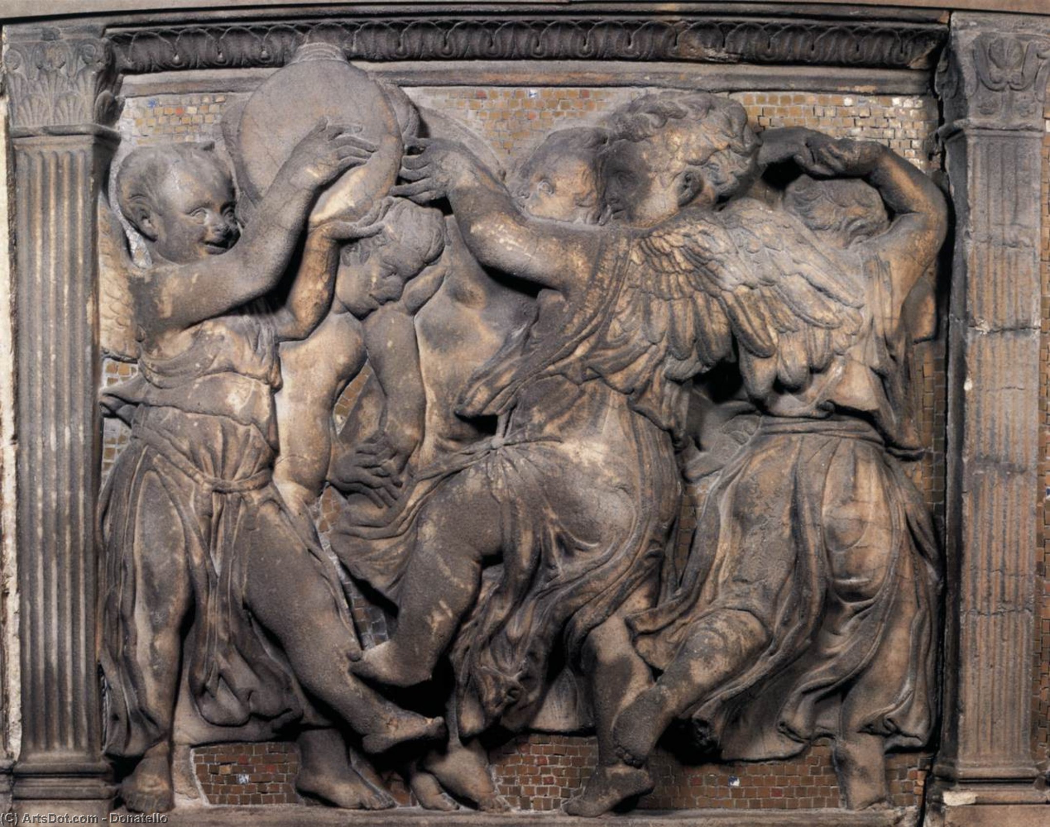 Púlpito (detalle) — Donatello