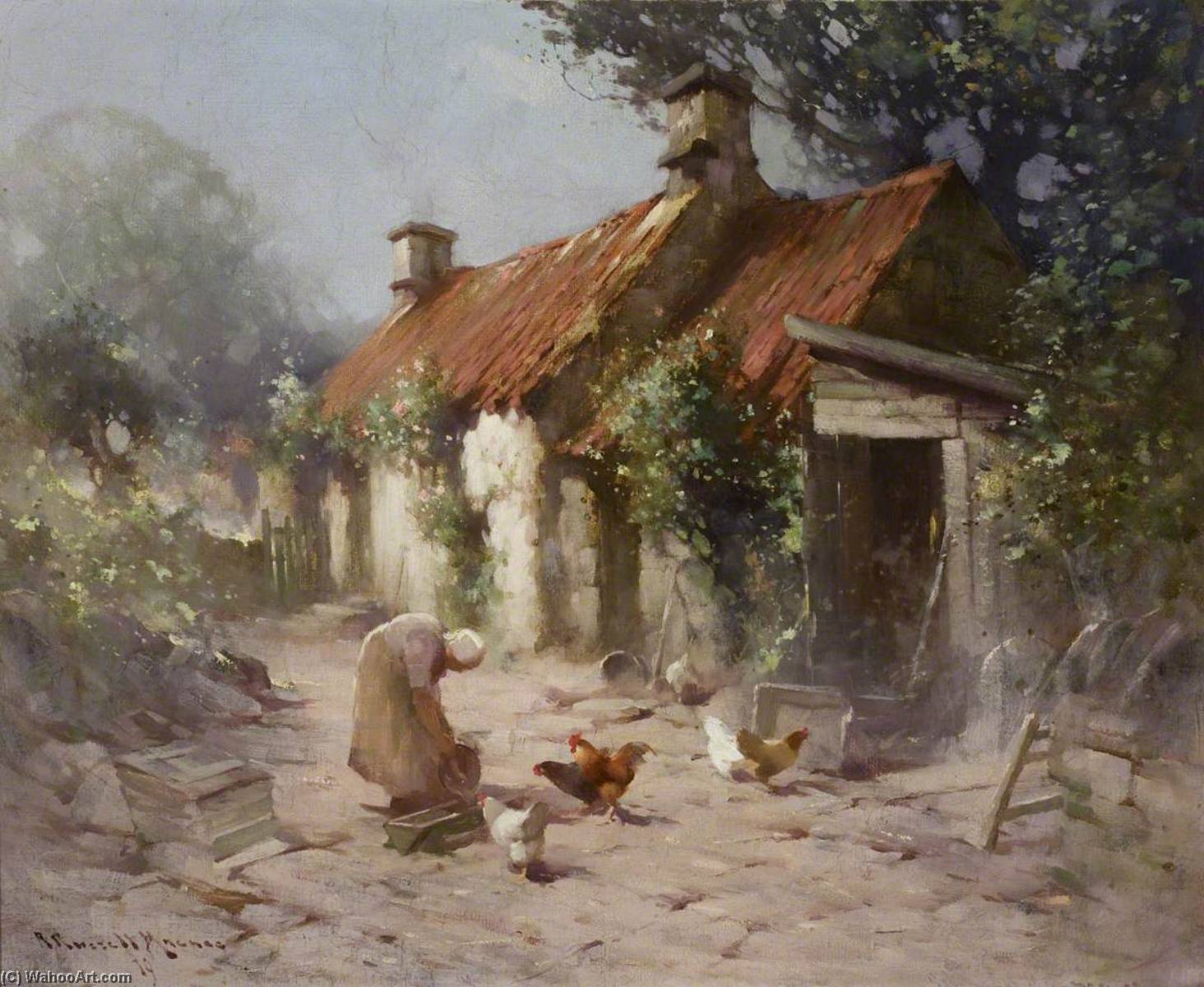 An Auld World Corner — Robert Russell Macnee