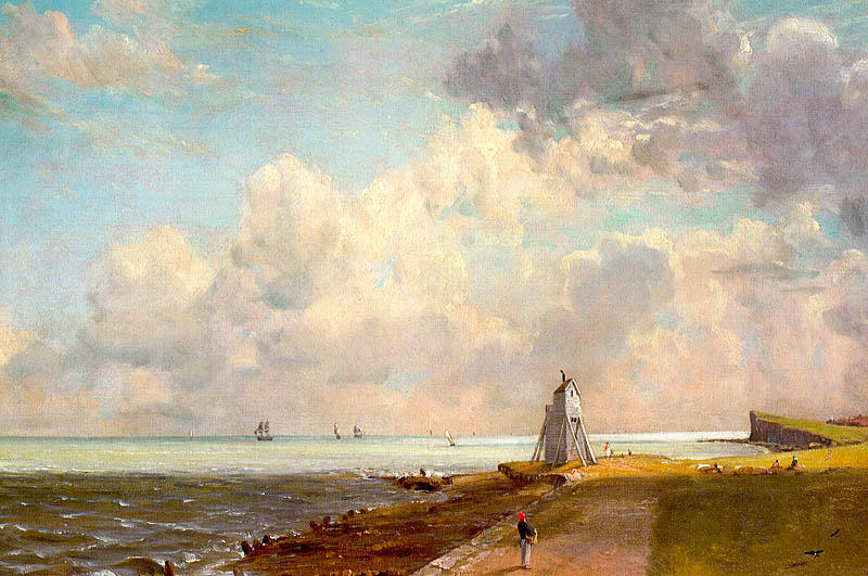 The Low Lighthouse And Beacon Hill — John Constable