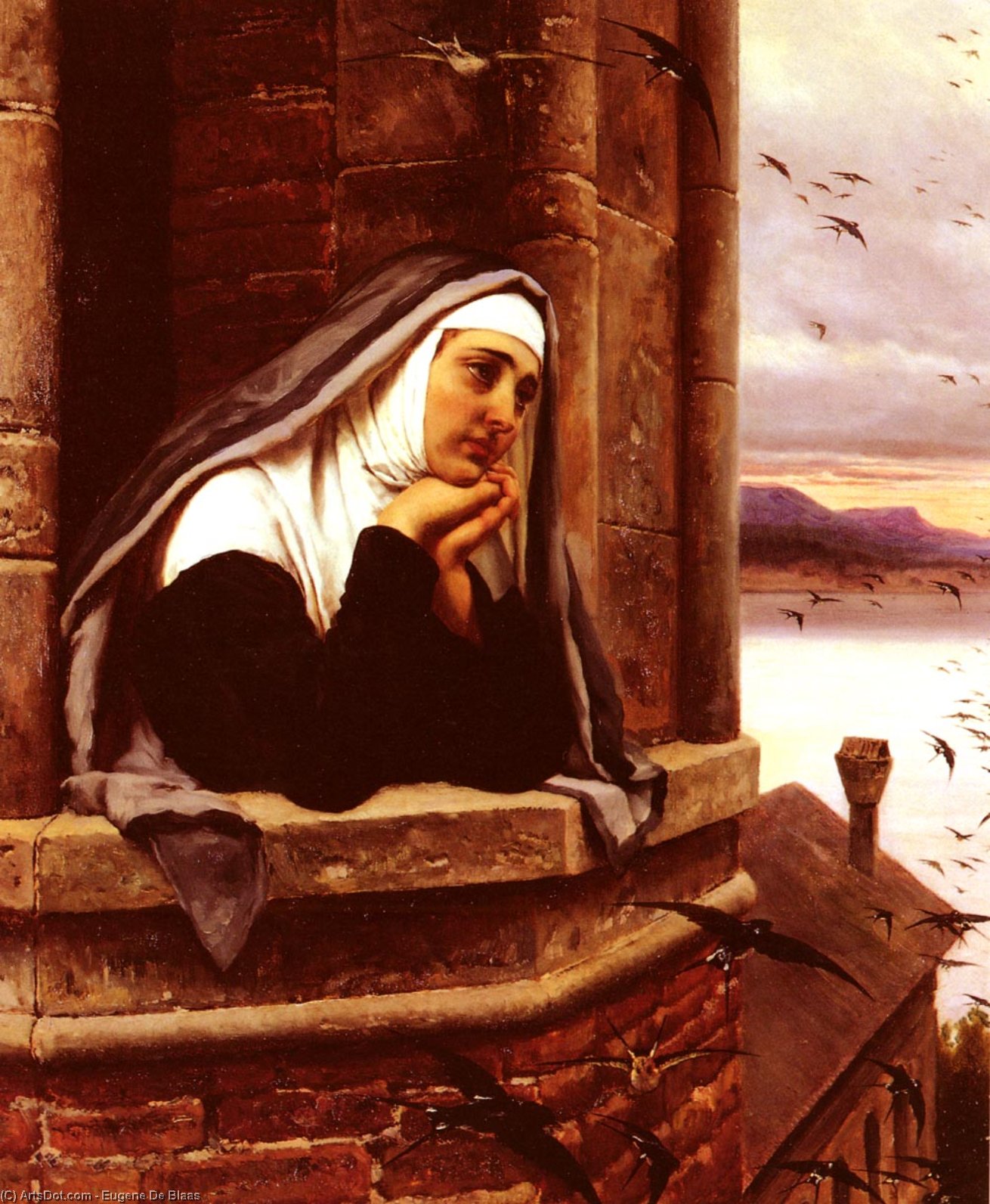 Far Away Thoughts — Eugen Von Blaas