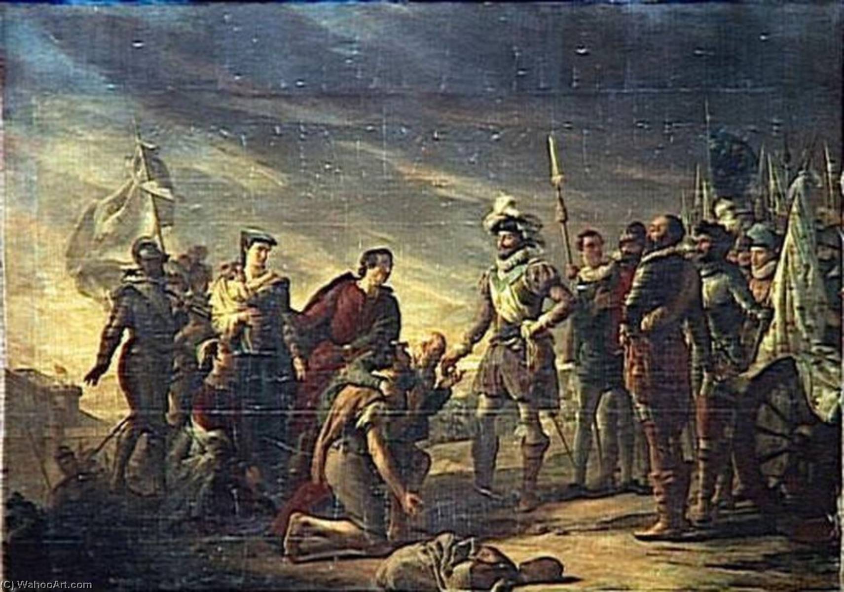 Henri Iv Devant Paris Assiege.aout 1590 — Georges Rouget