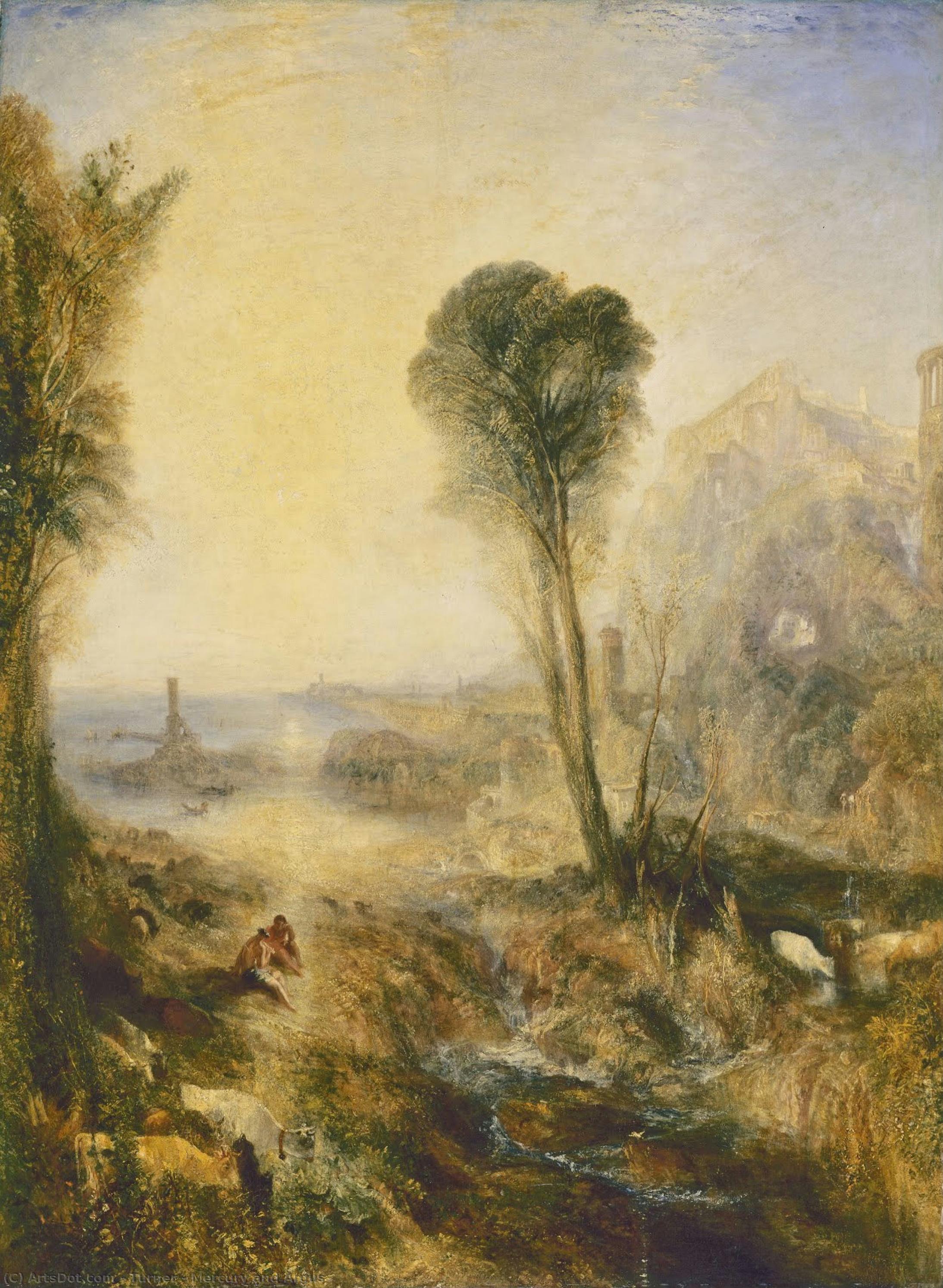 Mercurio E Argo — J.m.w. Turner