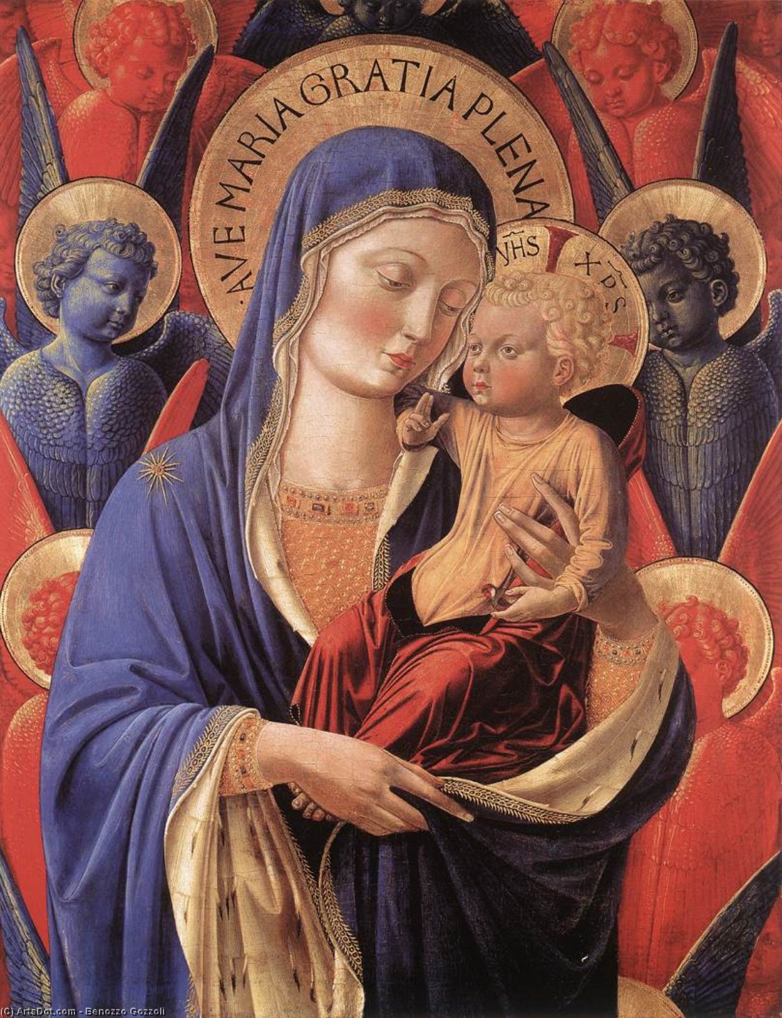 Madonna And Child — Benozzo Gozzoli