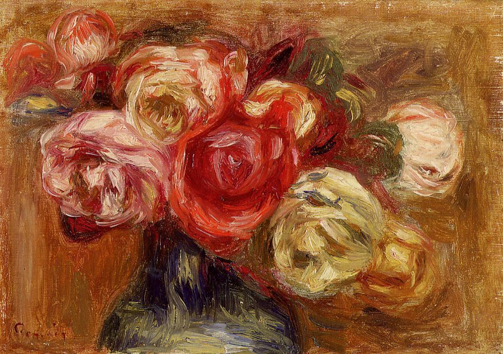 Ruusuvasi — Pierre-auguste Renoir