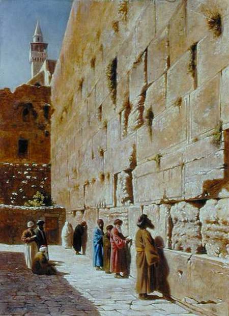 At The Wailing Wall - — Charles Robertson