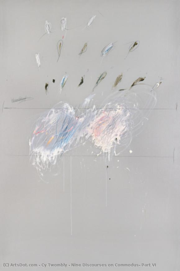 Nine Discourses On Commodus, Part Vi — Cy Twombly