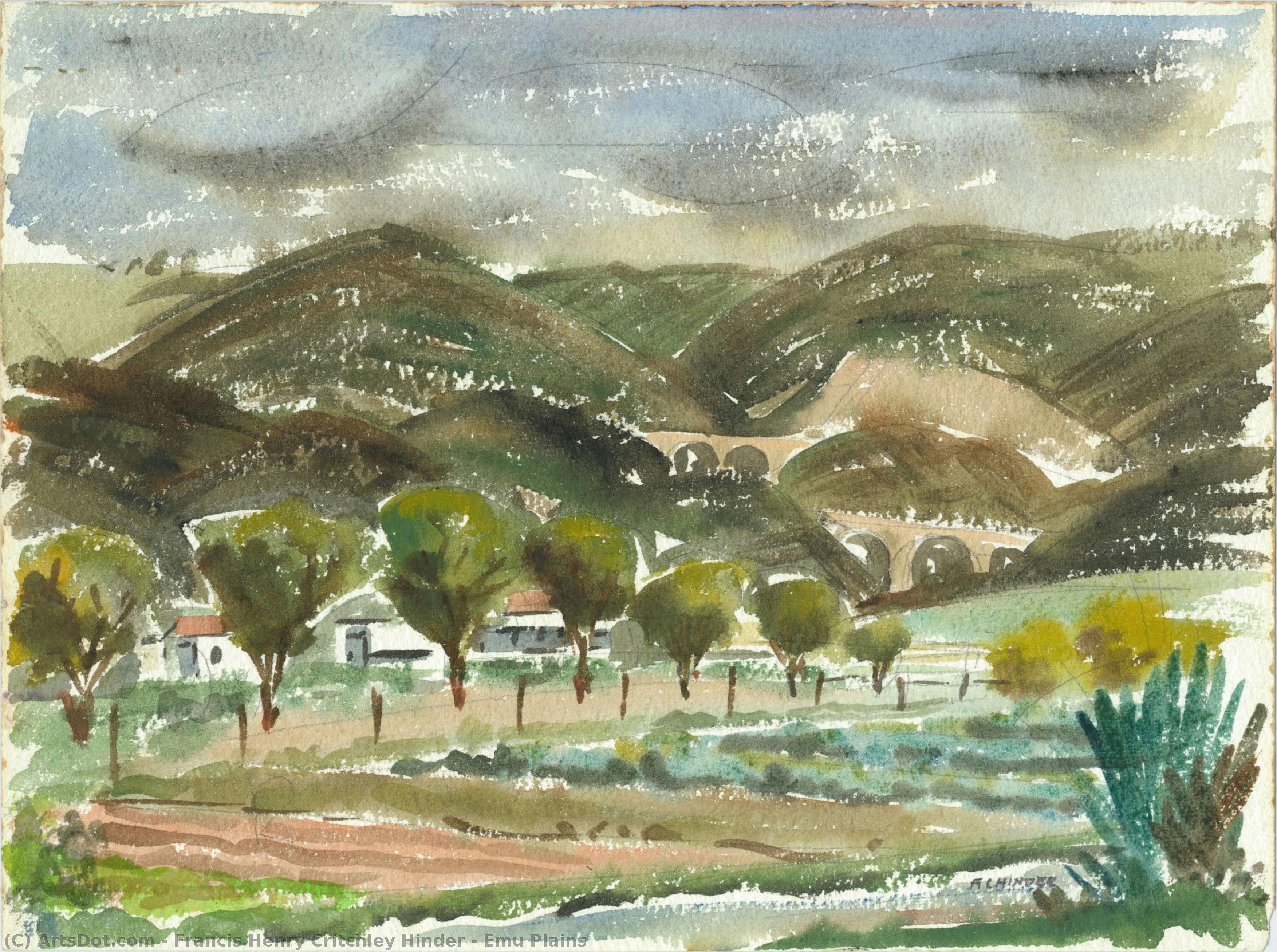 Emu Plains — Francis Henry Critchley Hinder