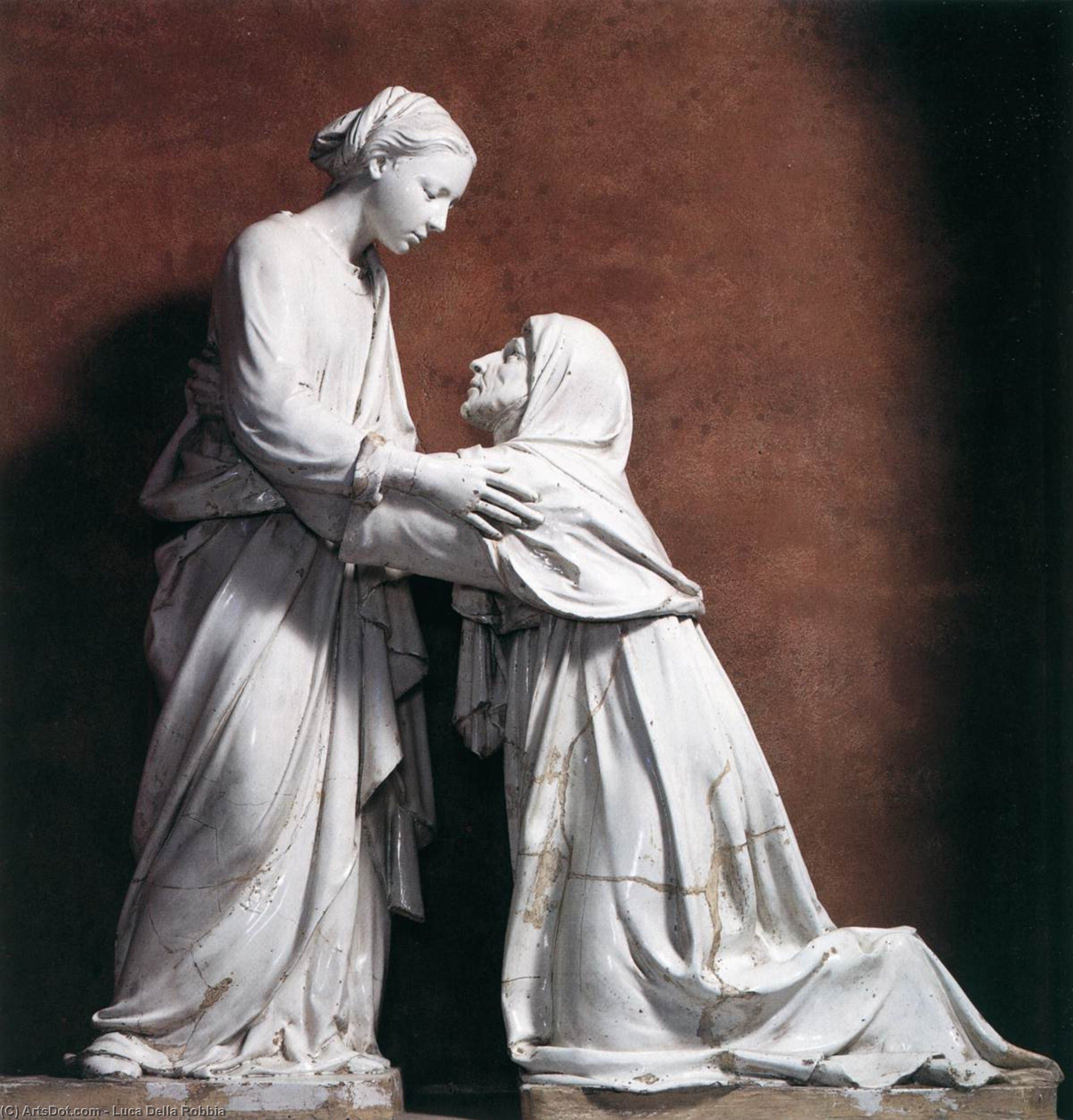 Visitation — Лука Делла Роббіа