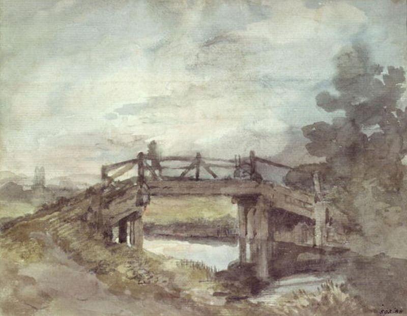 A Bridge Over The Stour — John Constable