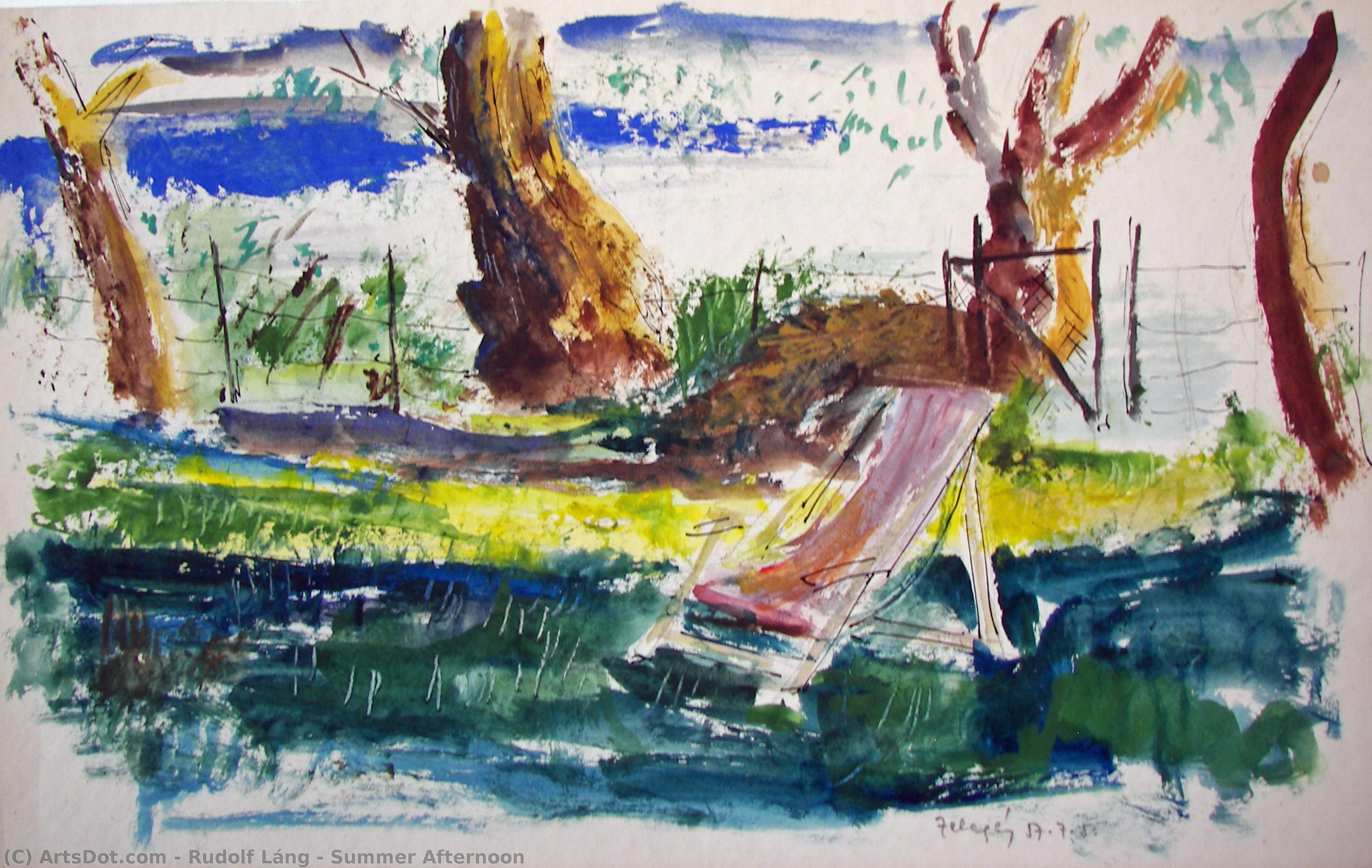 Summer Afternoon — Rudolf Láng