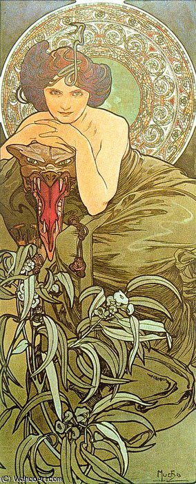 Untitled (3145) — Alphonse Mucha