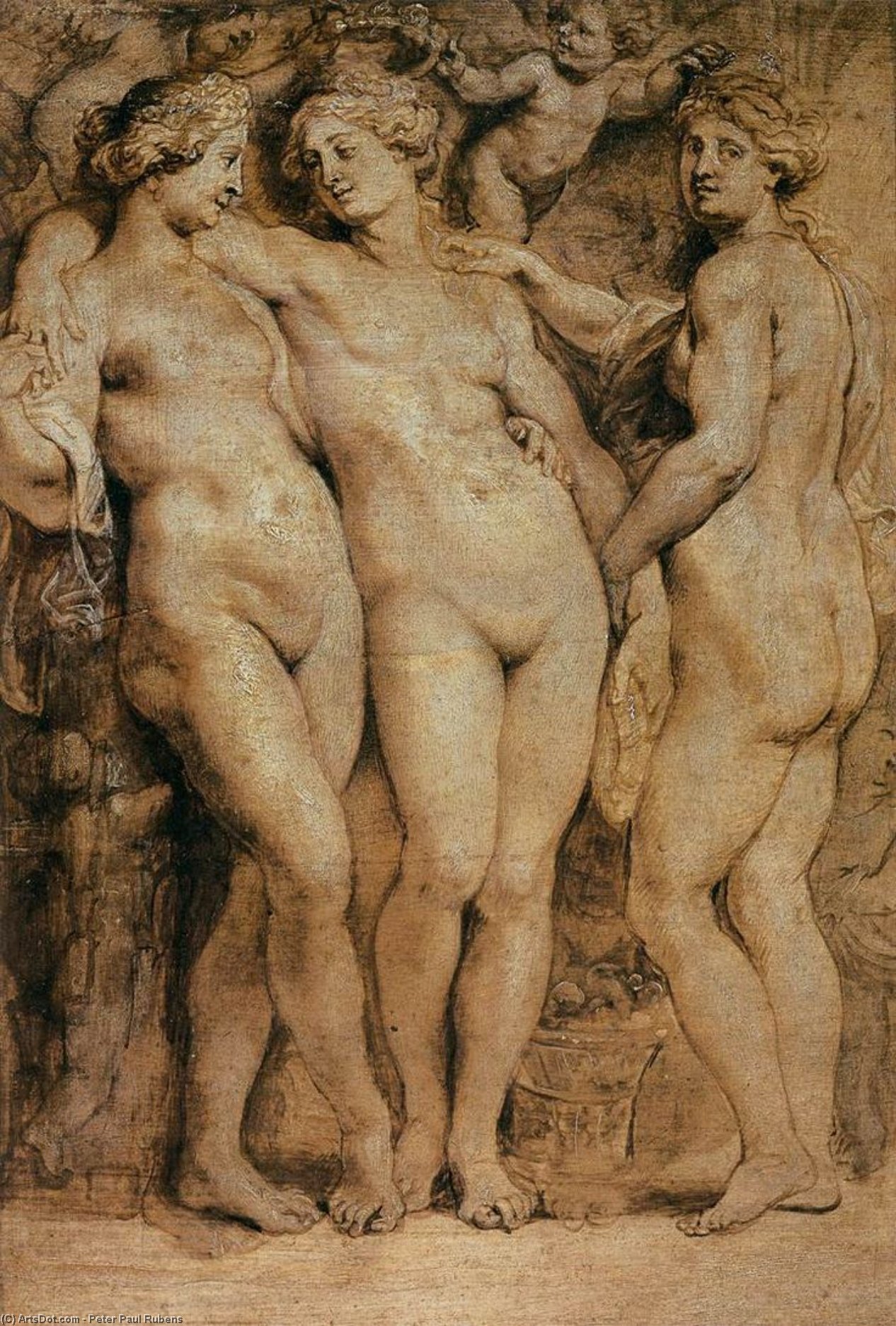 Die Drei Gräcce — Peter Paul Rubens
