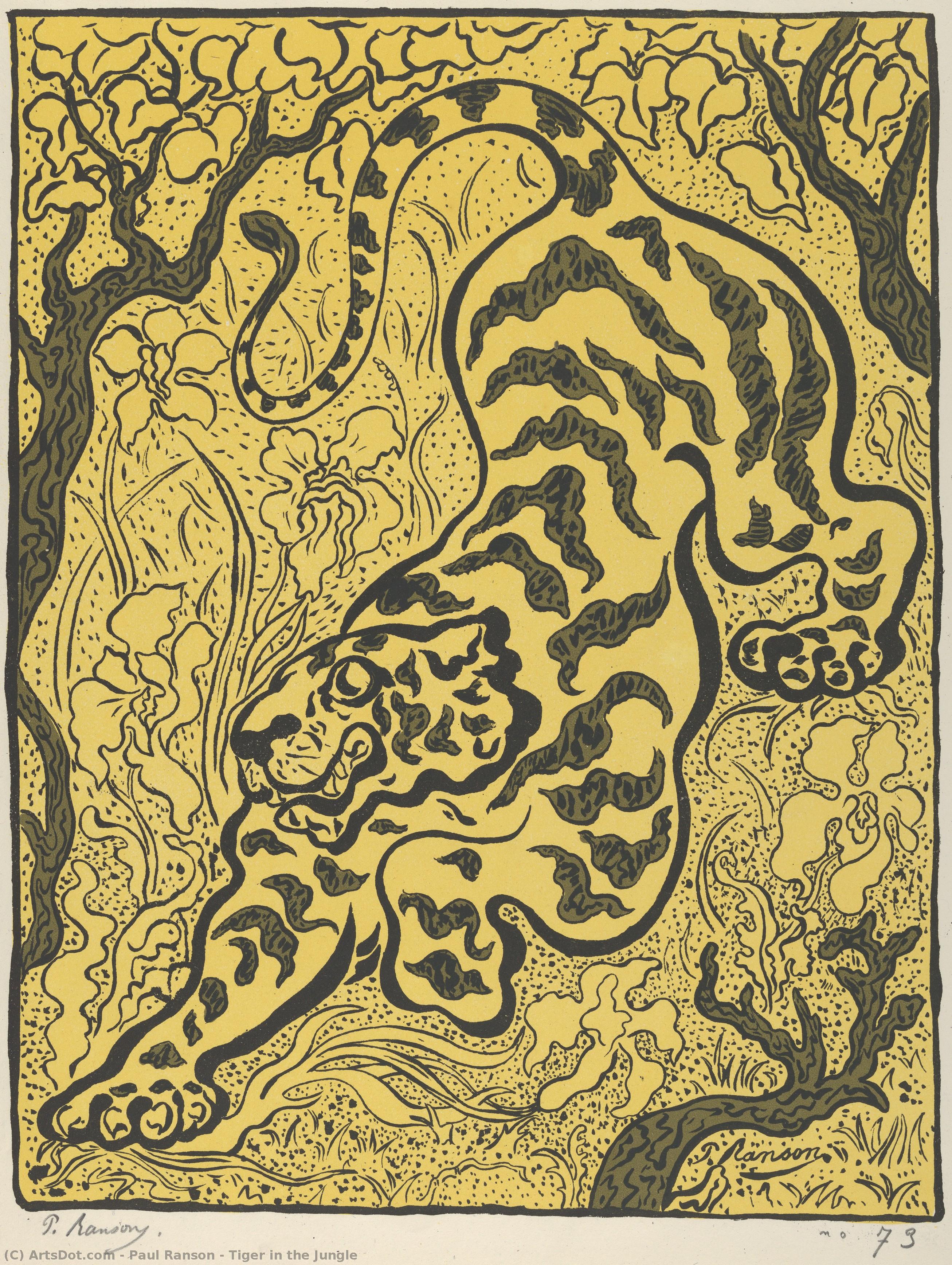 Tiger In The Jungle — Paul Elie Ranson