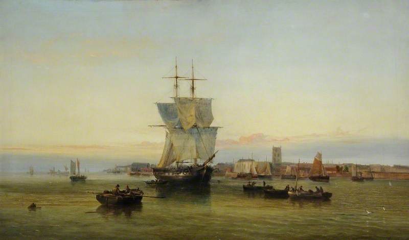 Ships In The Humber — Ralph Stubbs