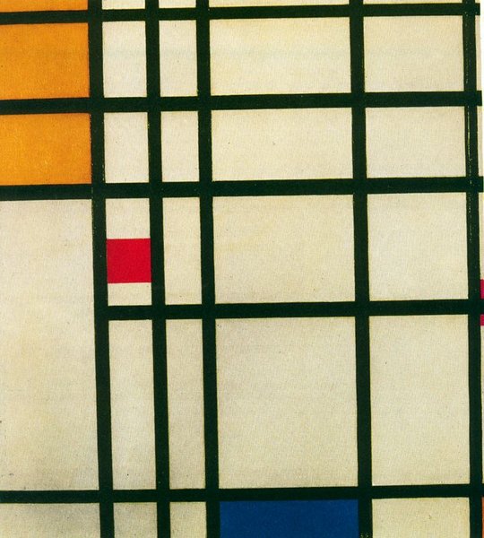 Composizione Con Rosso, Giallo E Blu — Piet Mondrian
