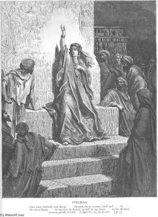 Deborah, Engraved By Ettlin — Paul Gustave Doré