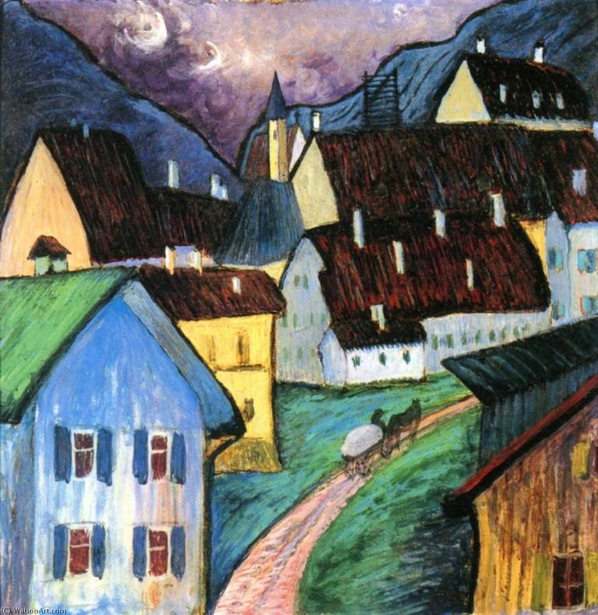 Evening In Murnau — ماريان فون ويريفكين