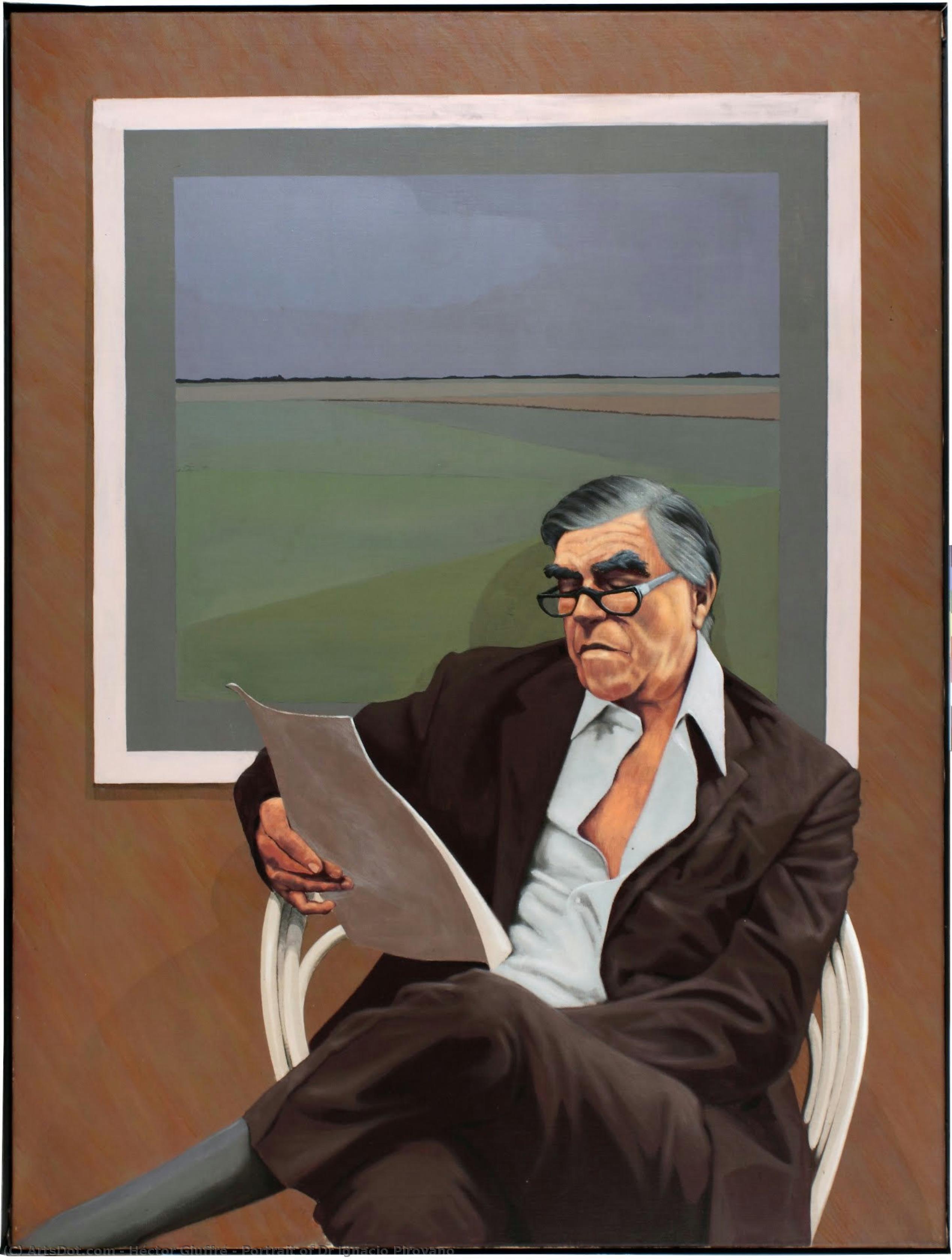 Portrait Of Dr Ignacio Pirovano — Héctor Giuffré