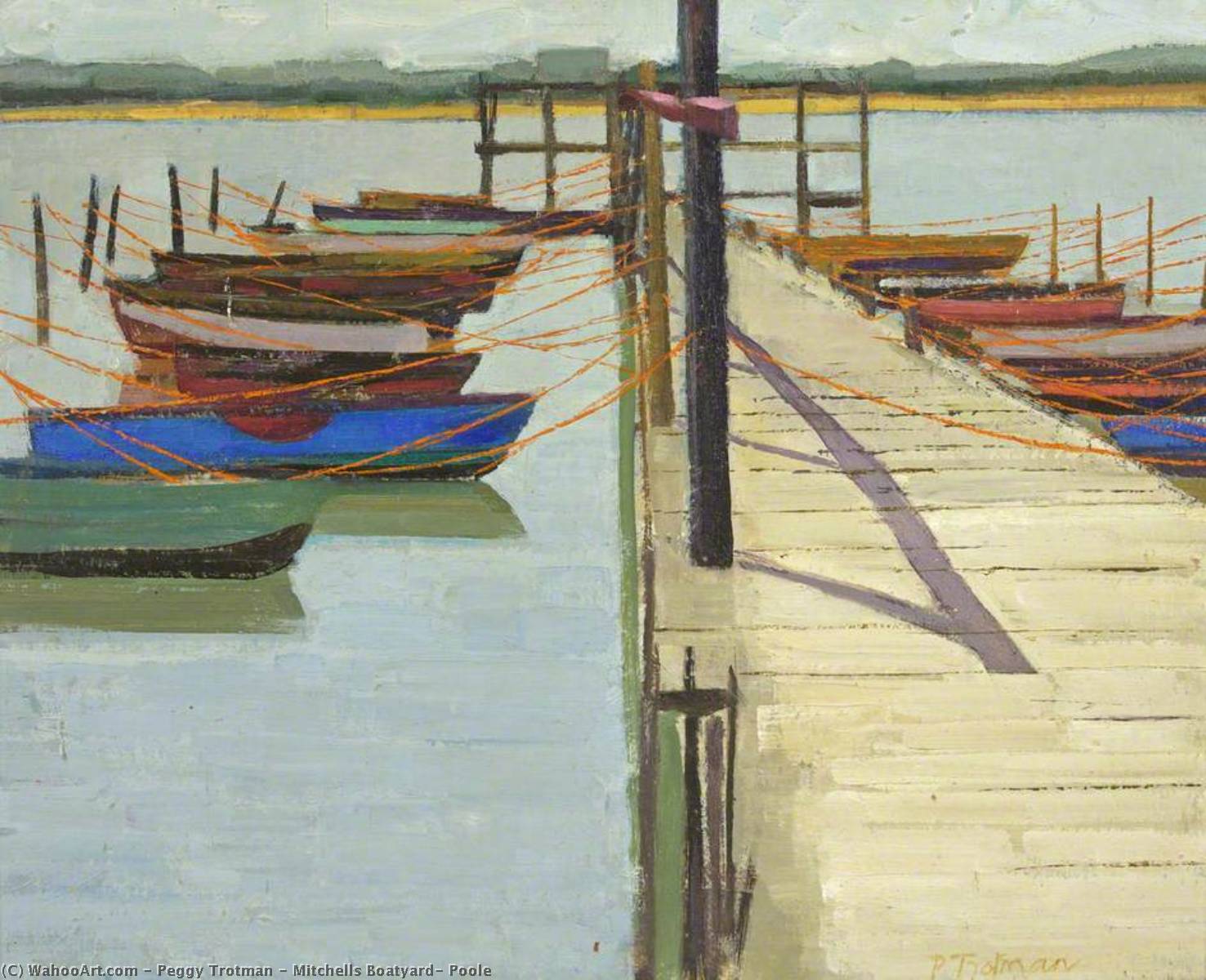 Mitchells Boatyard, Poole — Peggy Trotman
