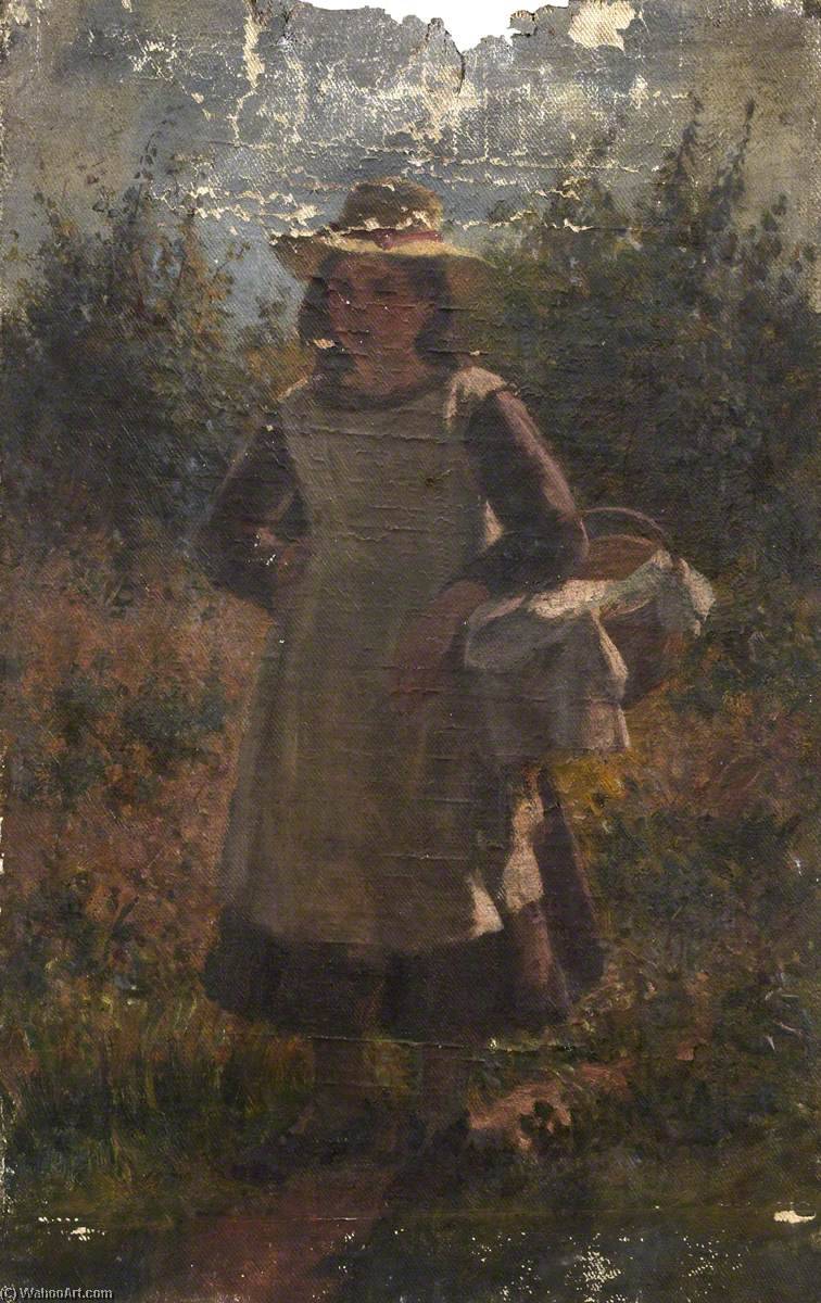 Girl In A Garden — Thomas Stuart Smith